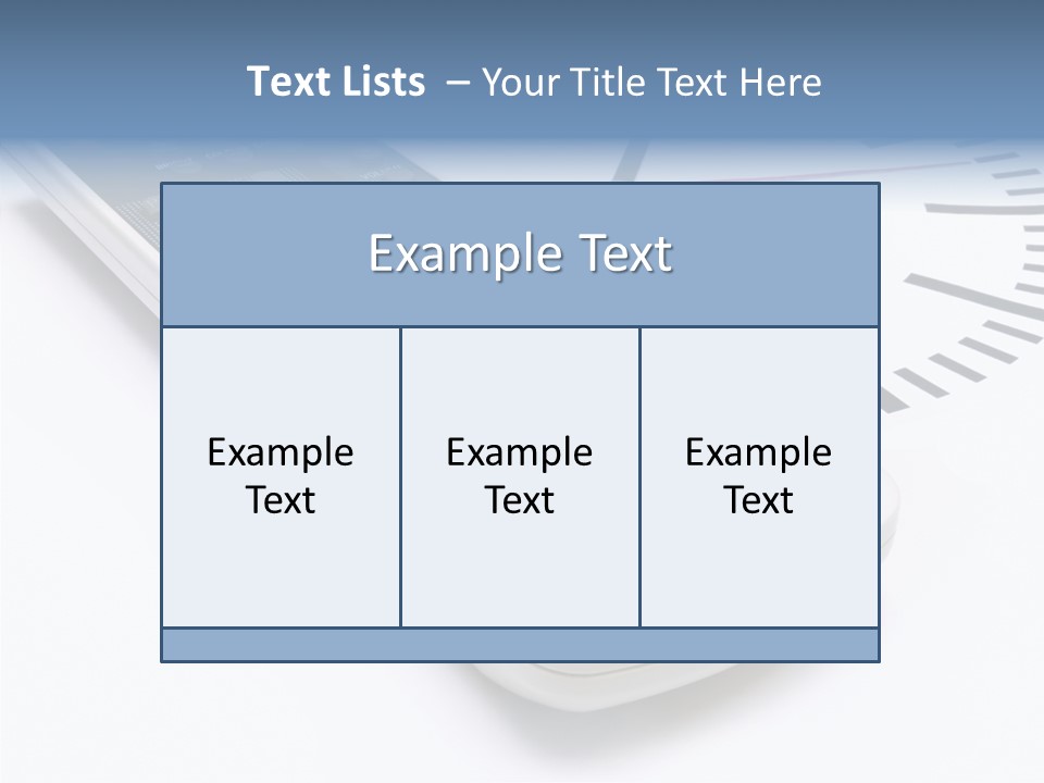 White Hold Assist PowerPoint Template
