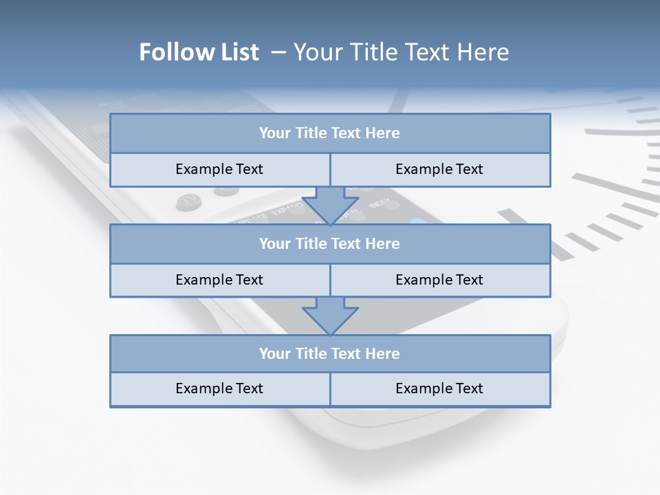 White Hold Assist PowerPoint Template