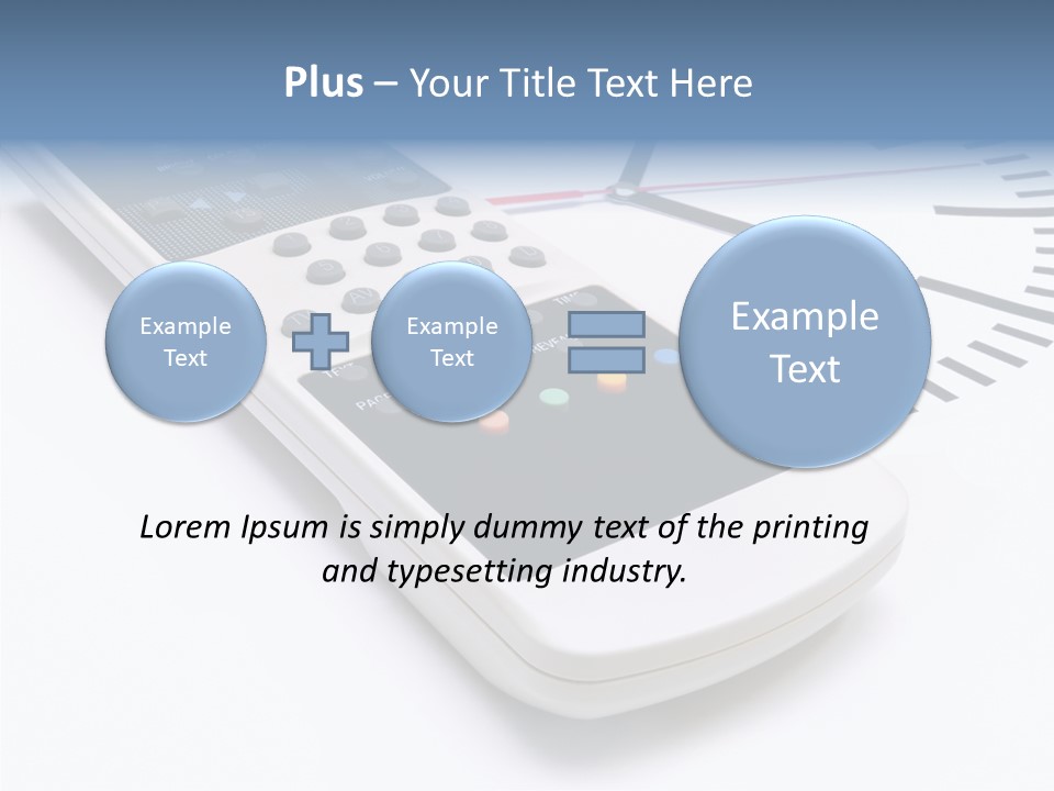 White Hold Assist PowerPoint Template