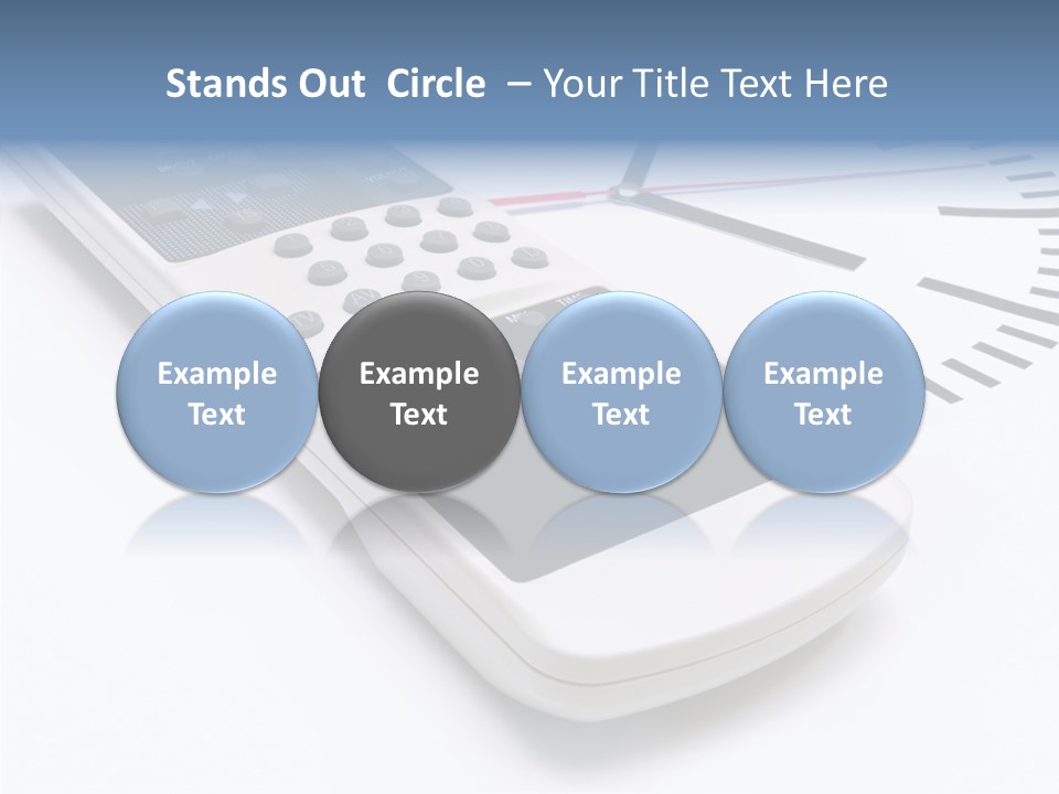 White Hold Assist PowerPoint Template