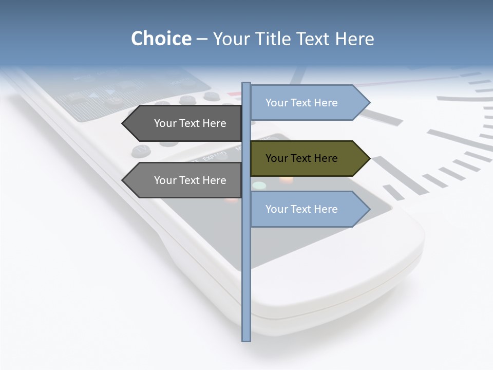 White Hold Assist PowerPoint Template