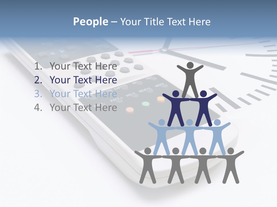 White Hold Assist PowerPoint Template