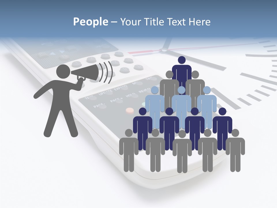 White Hold Assist PowerPoint Template