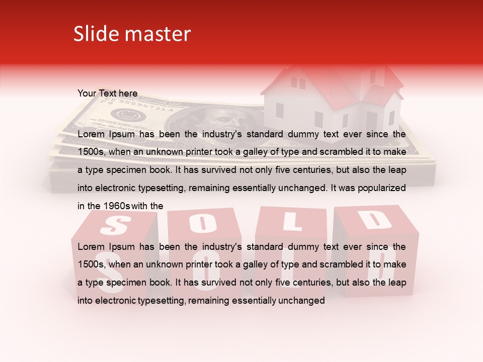 Touching Young Holding Hands PowerPoint Template