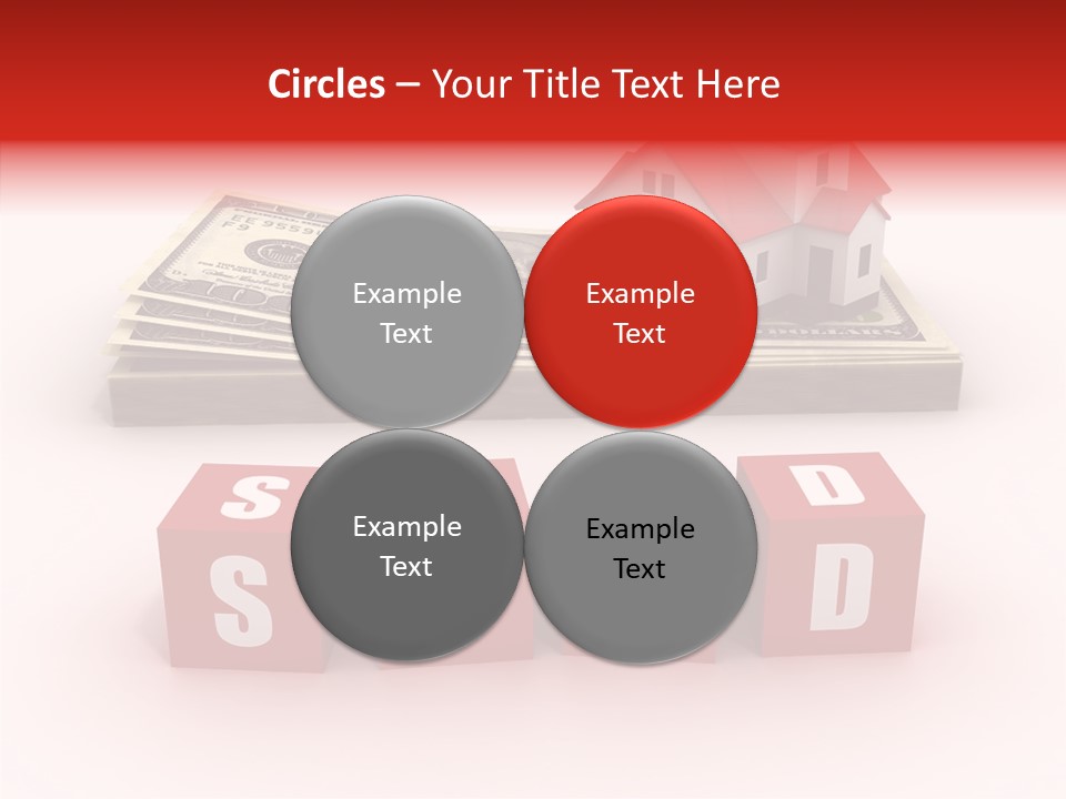 Touching Young Holding Hands PowerPoint Template