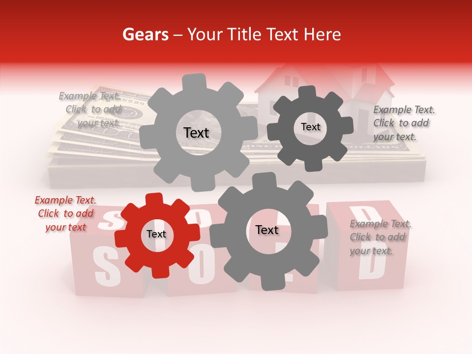 Touching Young Holding Hands PowerPoint Template