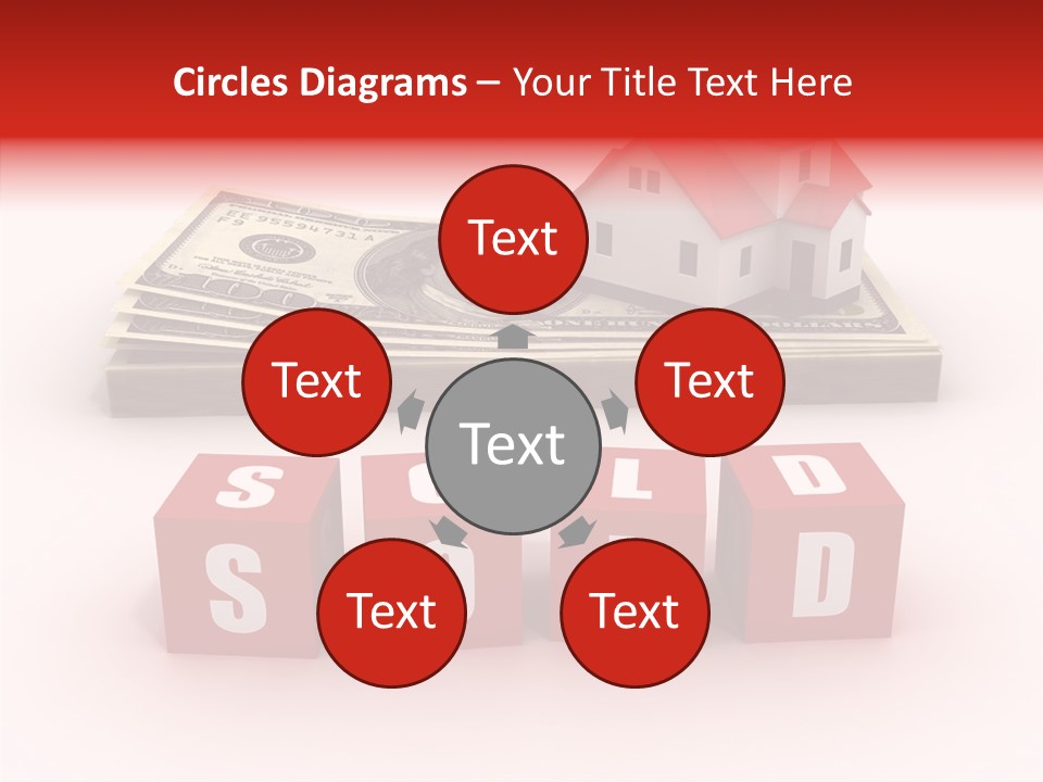 Touching Young Holding Hands PowerPoint Template