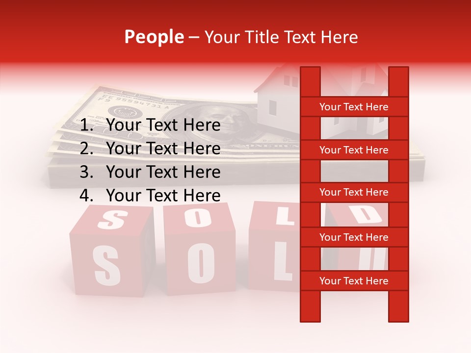 Touching Young Holding Hands PowerPoint Template