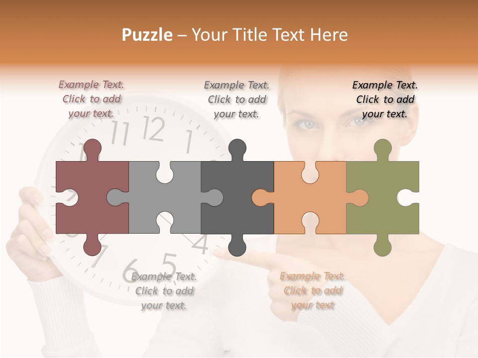 Aging Senior Assist PowerPoint Template