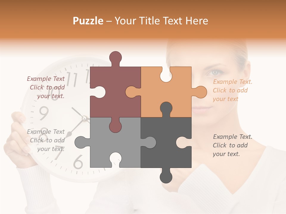 Aging Senior Assist PowerPoint Template