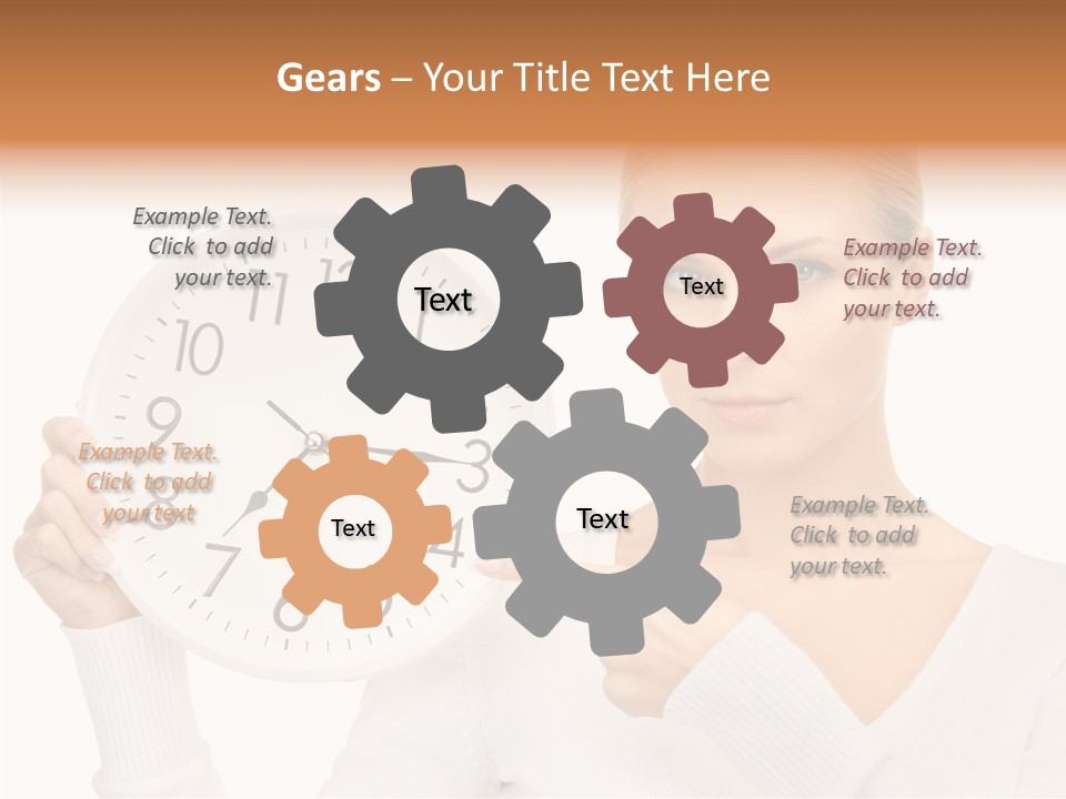 Aging Senior Assist PowerPoint Template