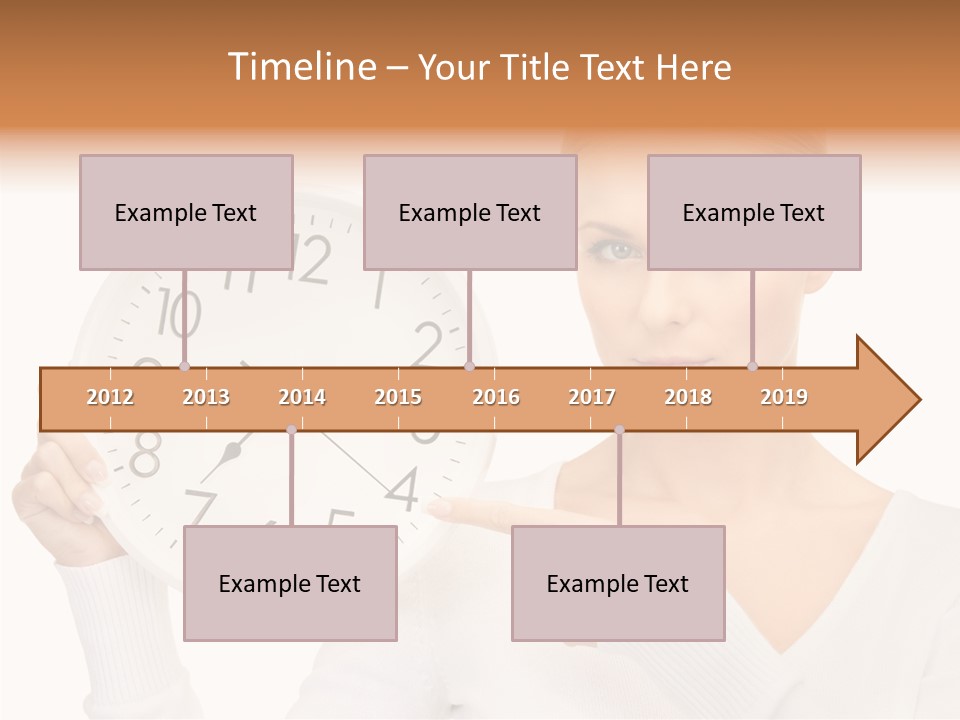 Aging Senior Assist PowerPoint Template