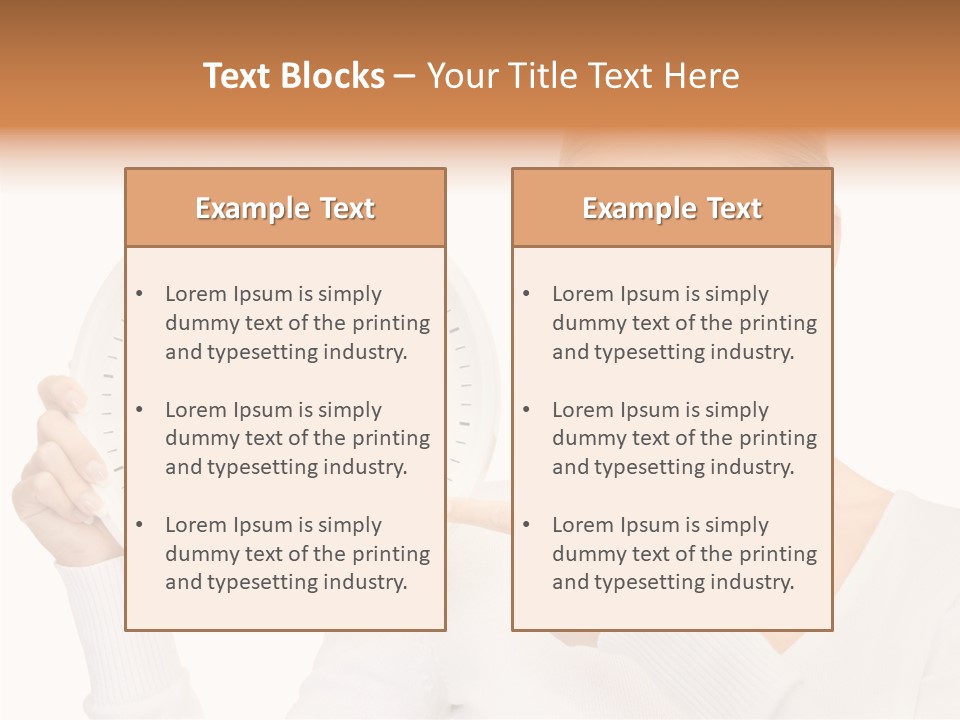 Aging Senior Assist PowerPoint Template