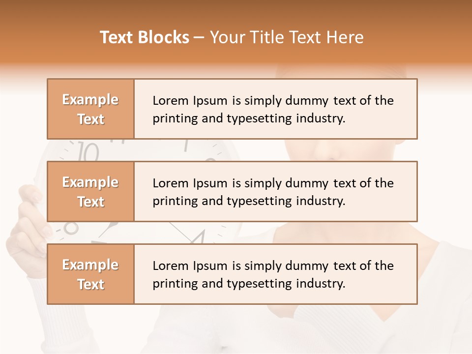 Aging Senior Assist PowerPoint Template