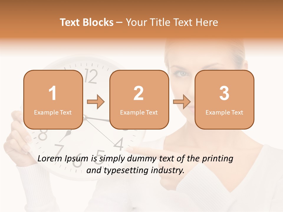 Aging Senior Assist PowerPoint Template