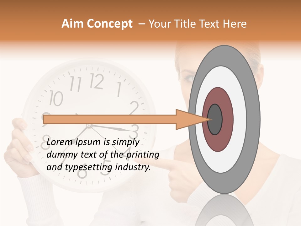 Aging Senior Assist PowerPoint Template