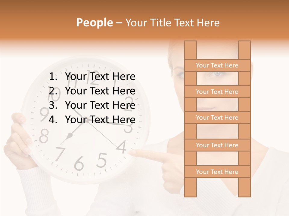 Aging Senior Assist PowerPoint Template