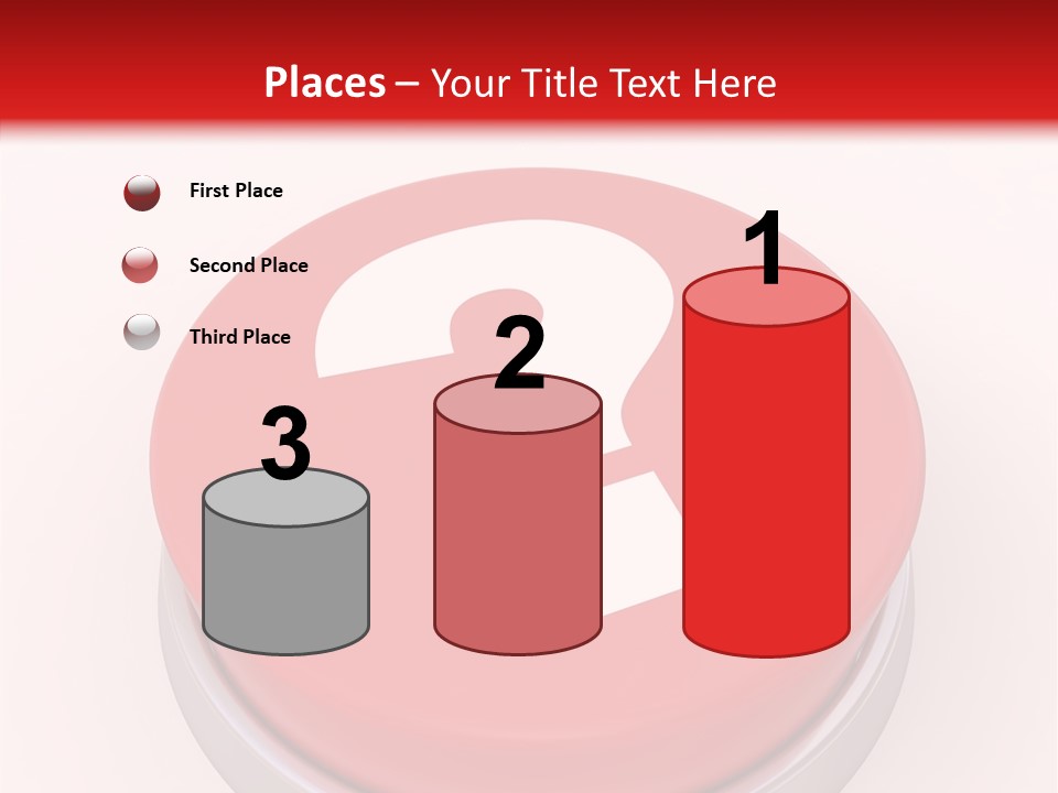 White Young Close Up PowerPoint Template