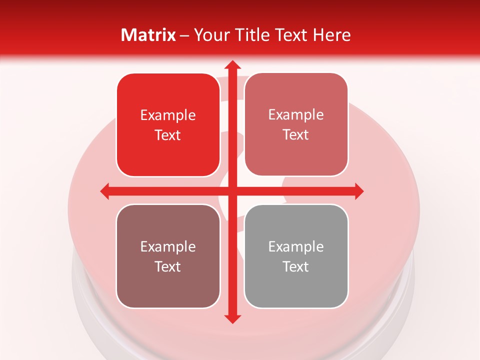 White Young Close Up PowerPoint Template