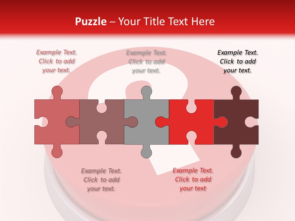 White Young Close Up PowerPoint Template