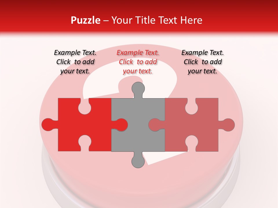 White Young Close Up PowerPoint Template