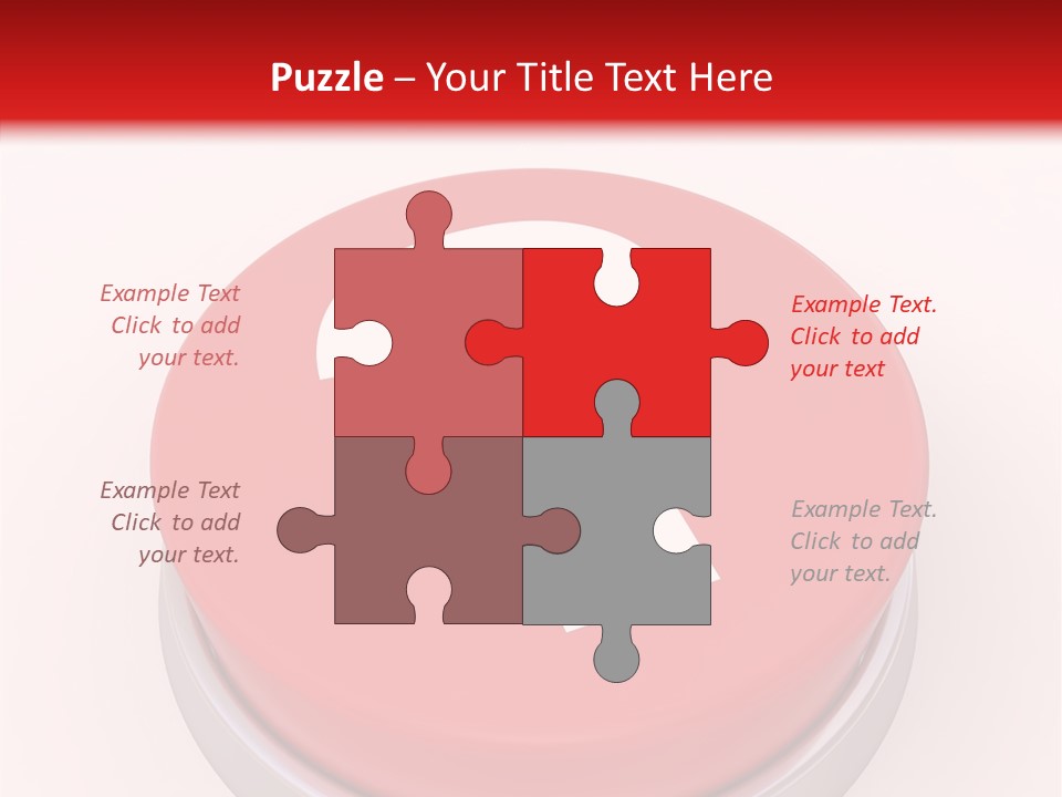 White Young Close Up PowerPoint Template