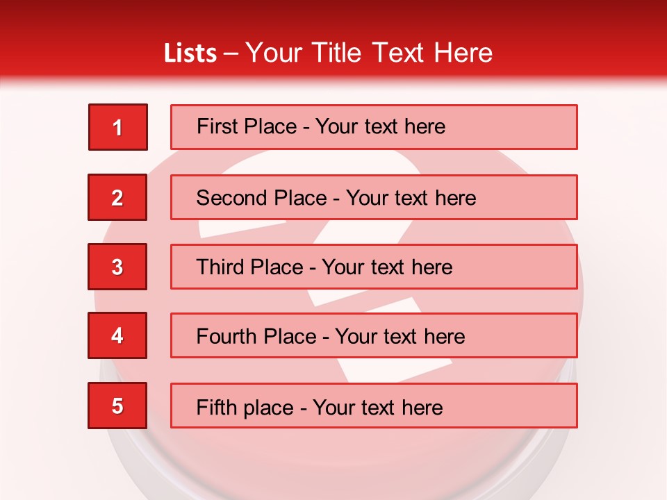 White Young Close Up PowerPoint Template