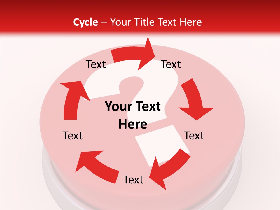 White Young Close Up PowerPoint Template