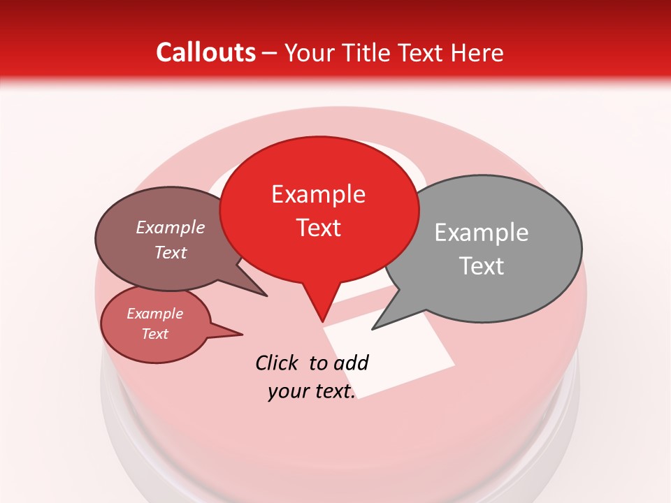 White Young Close Up PowerPoint Template