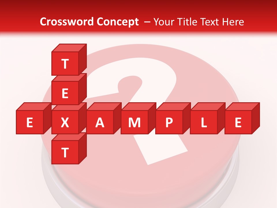 White Young Close Up PowerPoint Template