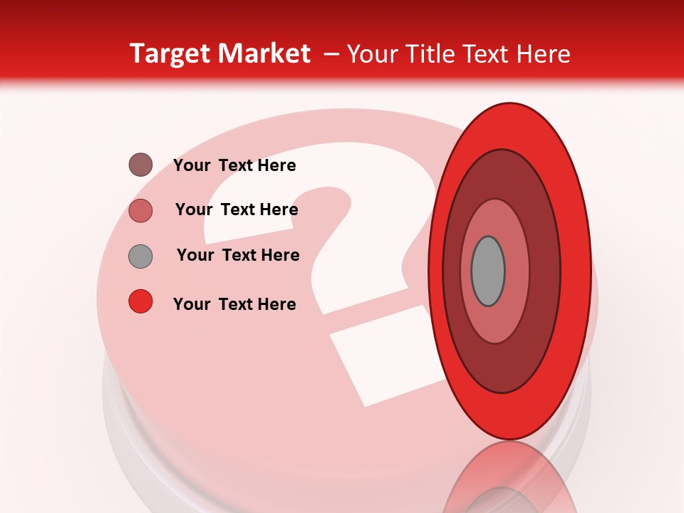 White Young Close Up PowerPoint Template