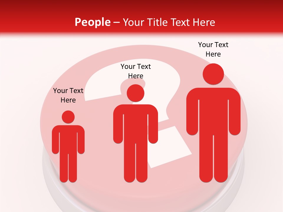 White Young Close Up PowerPoint Template