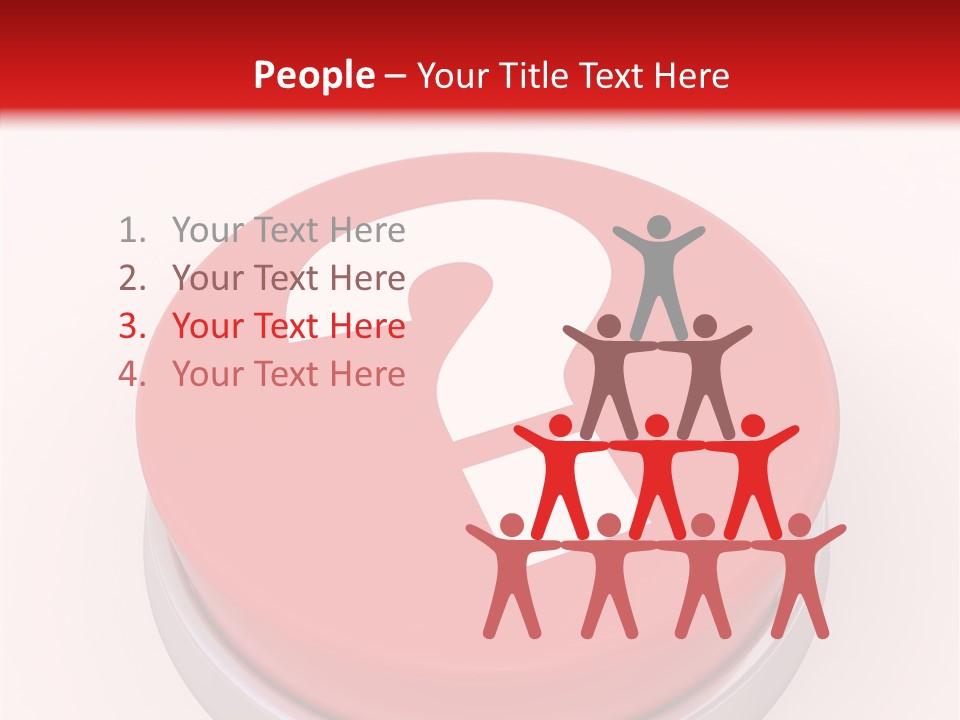 White Young Close Up PowerPoint Template