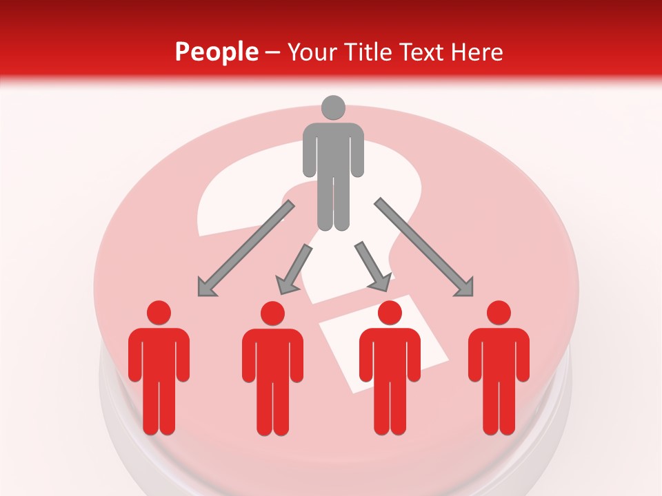 White Young Close Up PowerPoint Template