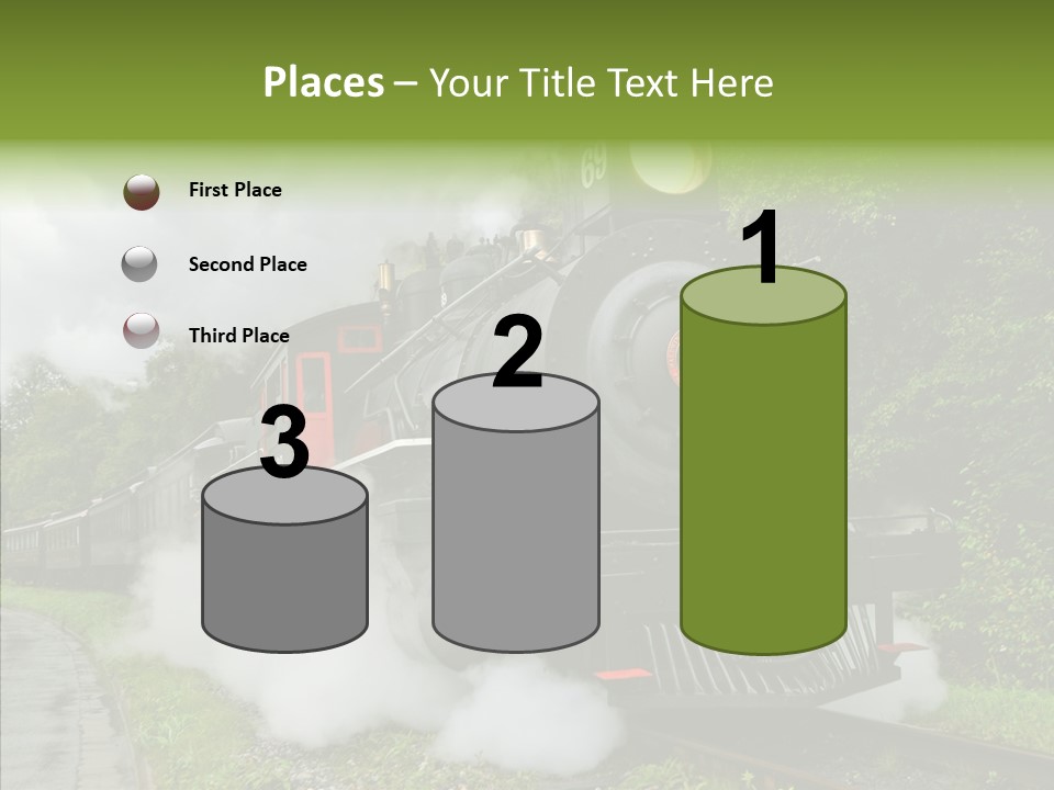 Senior  Human Finger PowerPoint Template