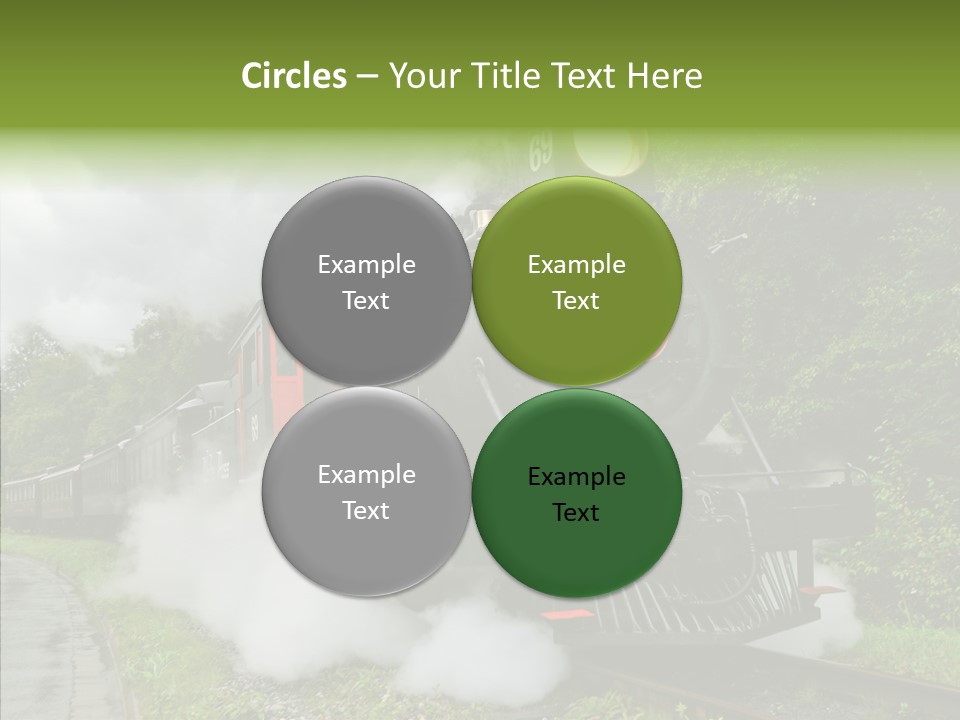 Senior  Human Finger PowerPoint Template