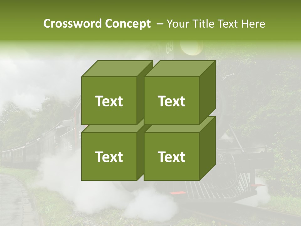 Senior  Human Finger PowerPoint Template