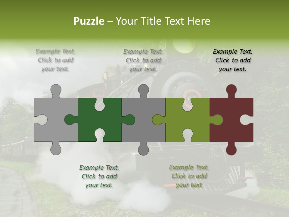 Senior  Human Finger PowerPoint Template