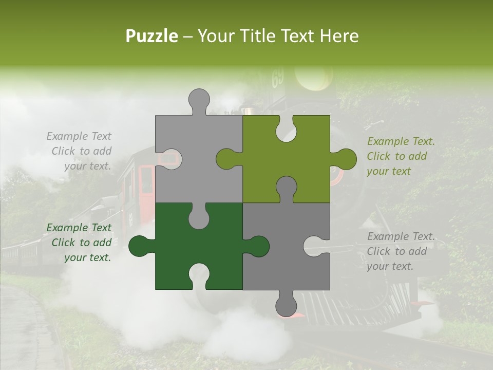 Senior  Human Finger PowerPoint Template