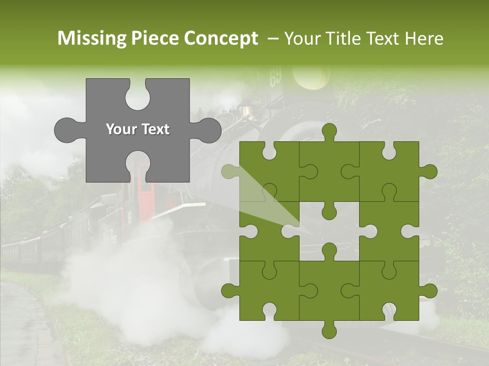 Senior  Human Finger PowerPoint Template