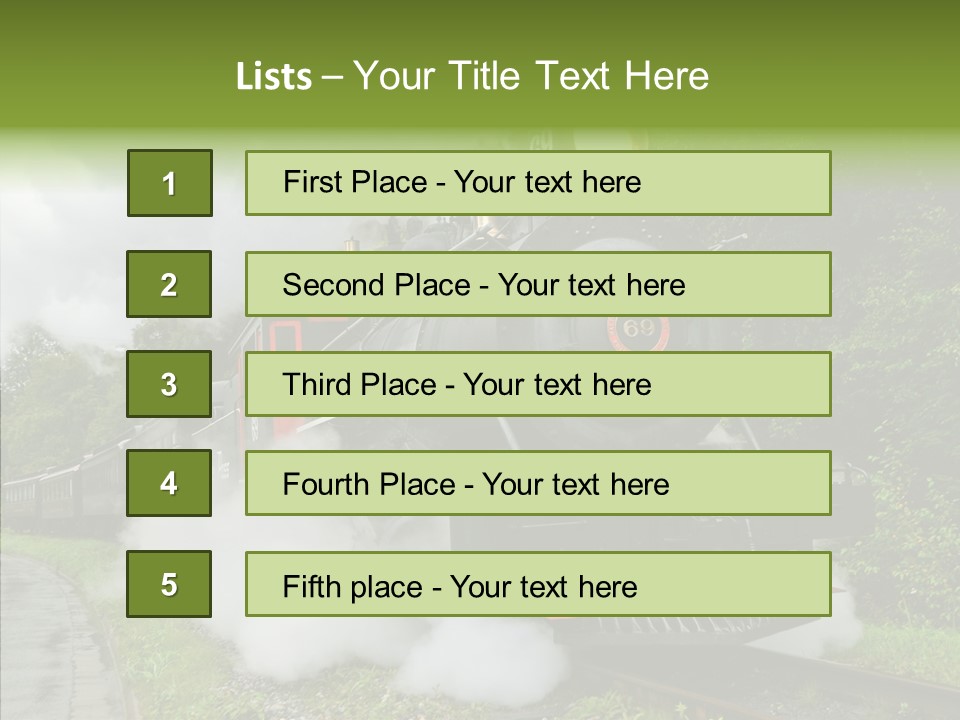 Senior  Human Finger PowerPoint Template
