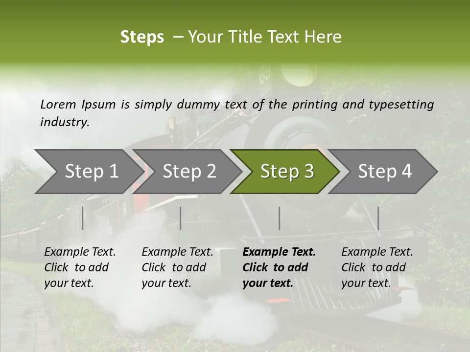 Senior  Human Finger PowerPoint Template