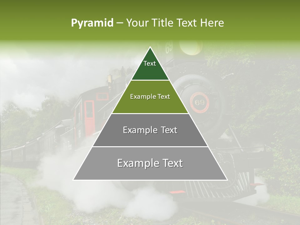 Senior  Human Finger PowerPoint Template