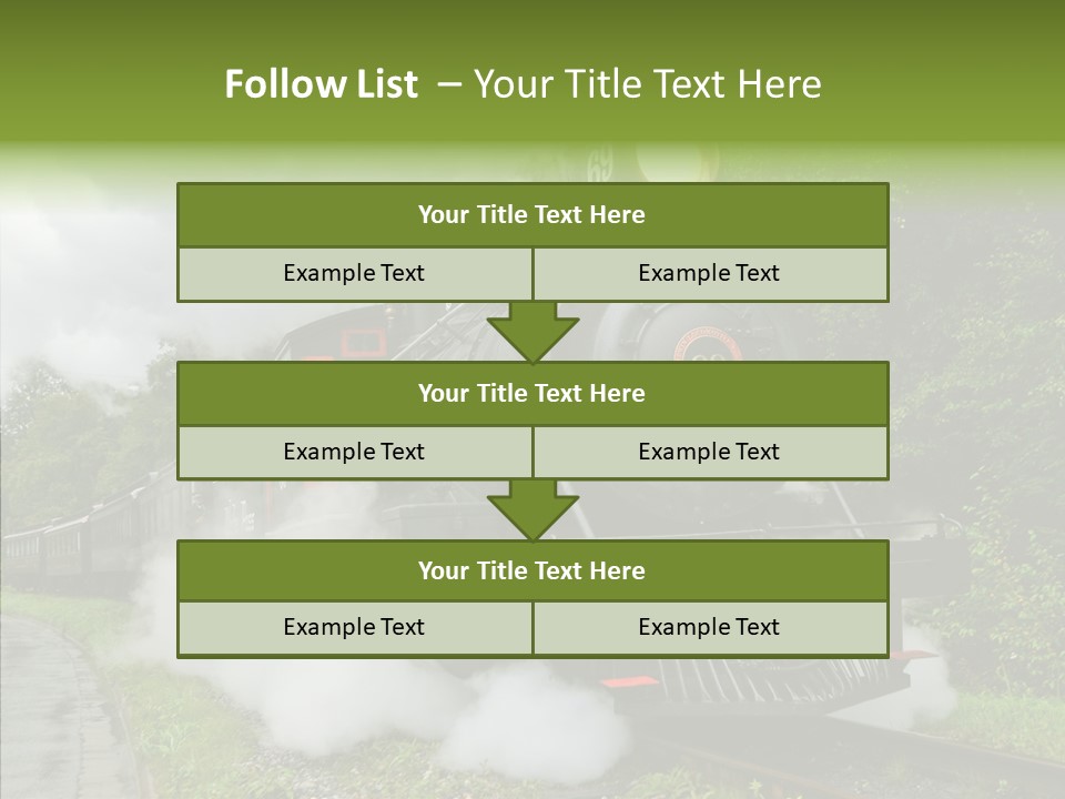 Senior  Human Finger PowerPoint Template