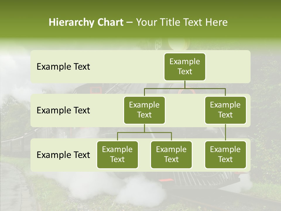 Senior  Human Finger PowerPoint Template