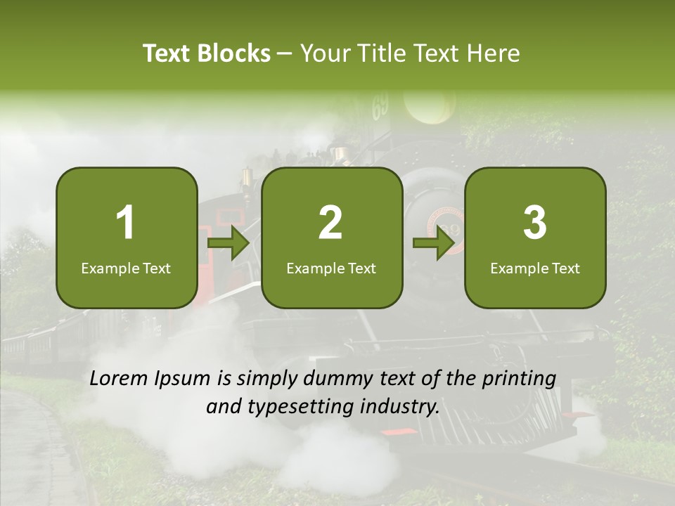 Senior  Human Finger PowerPoint Template