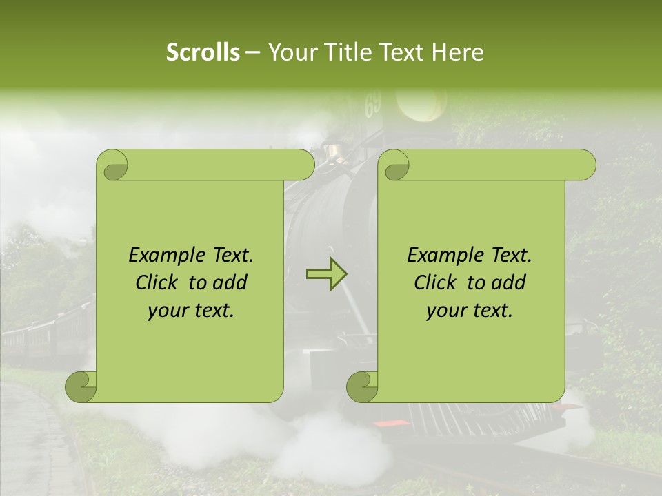 Senior  Human Finger PowerPoint Template