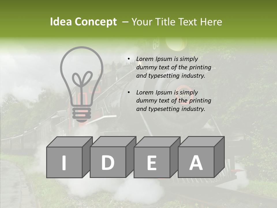 Senior  Human Finger PowerPoint Template