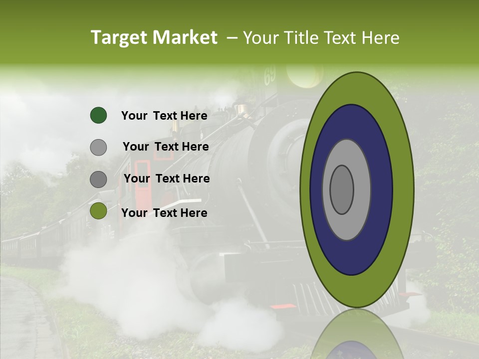 Senior  Human Finger PowerPoint Template