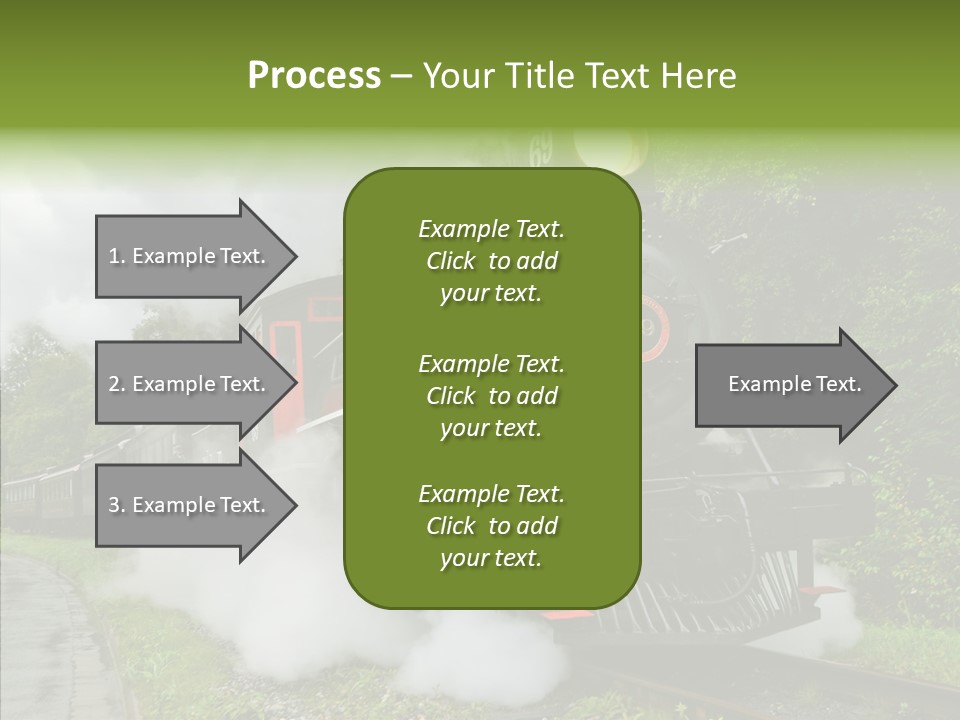 Senior  Human Finger PowerPoint Template